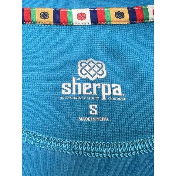 Sherpa Adventure Gear Women's Dikila 1/4 Zip Long Sleeve Tee Blue Size Small - Picture 9 of 11